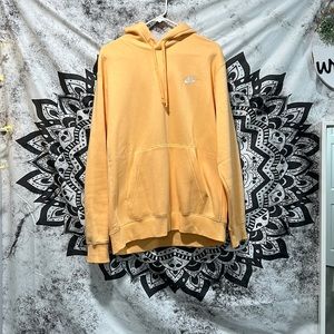 Orange Nike hoodie